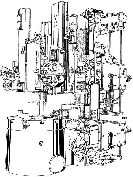 Type D Chuck Lathe Install Maintenance & Parts Manual 1953 Bullard Man-Au-Trol 